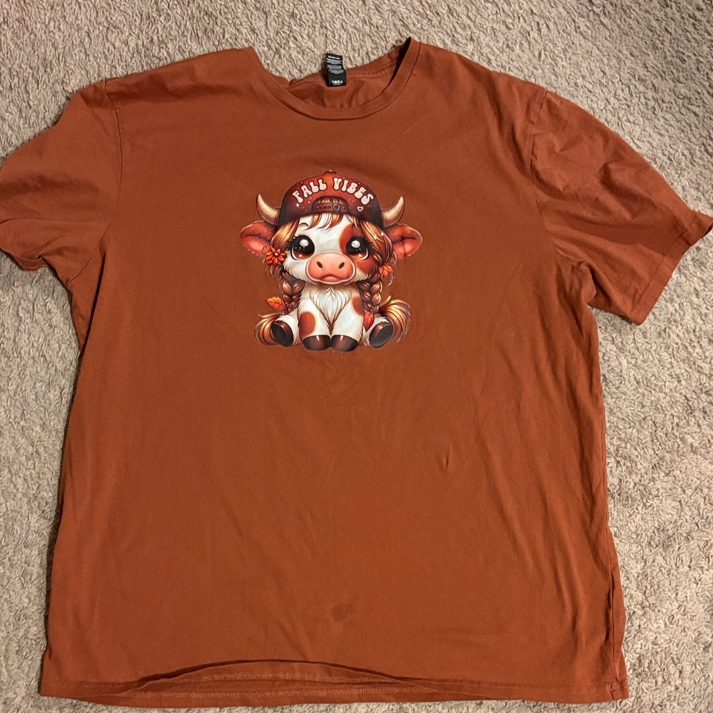 Fall Vibes Brown T-Shirt